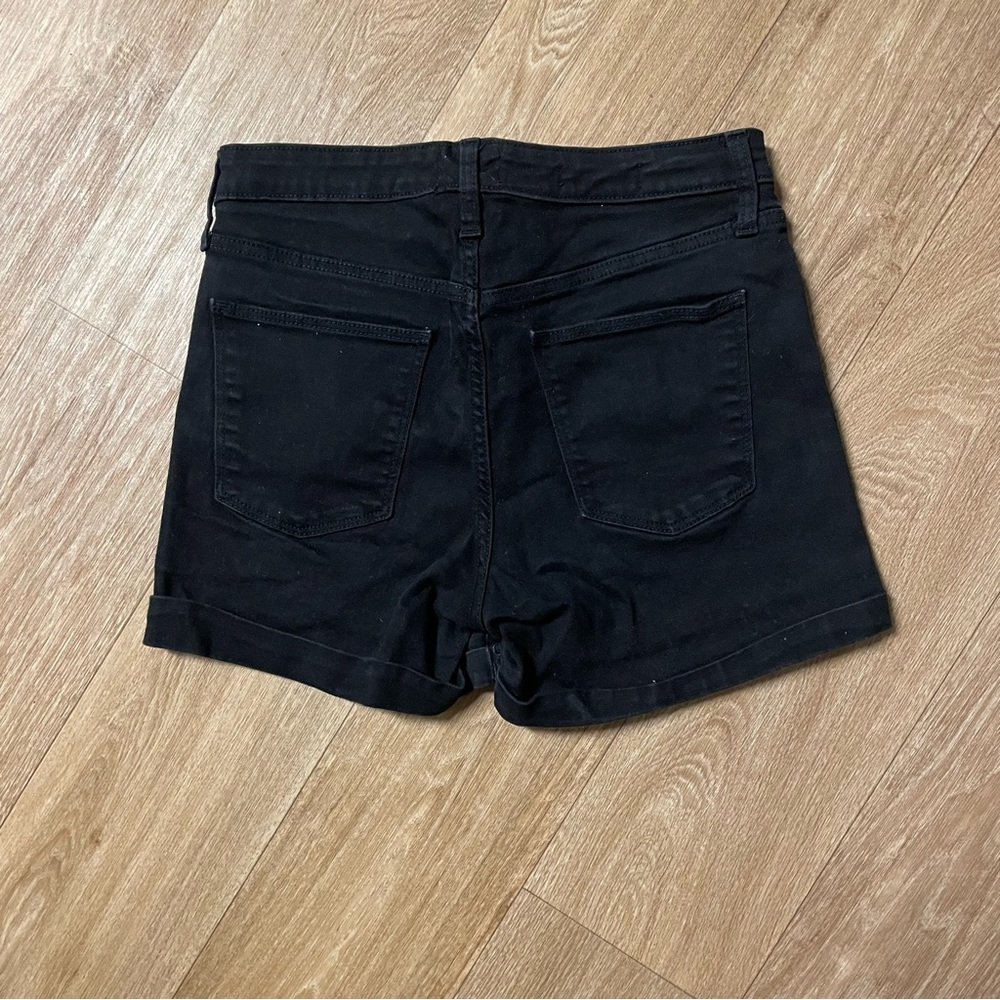 Black Universal Thread High Rise Shorts - Picture 5 of 5
